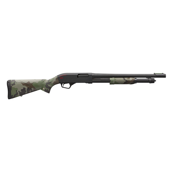 WINCHESTER REPEATING ARMS SXP Hybrid Defender Woodland/Black 12ga 3in Chamber 18in 5rd Pump-Action Shotgun with 1 Choke (512442395)