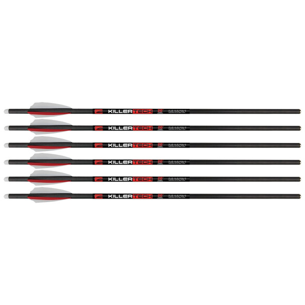 KILLER INSTINCT KillerTech 20in 6pk Crossbow Bolt (1055-6)