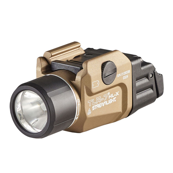 STREAMLIGHT TLR-7 HL-X USB Flat Dark Earth Tactical Weapon Light (69459)