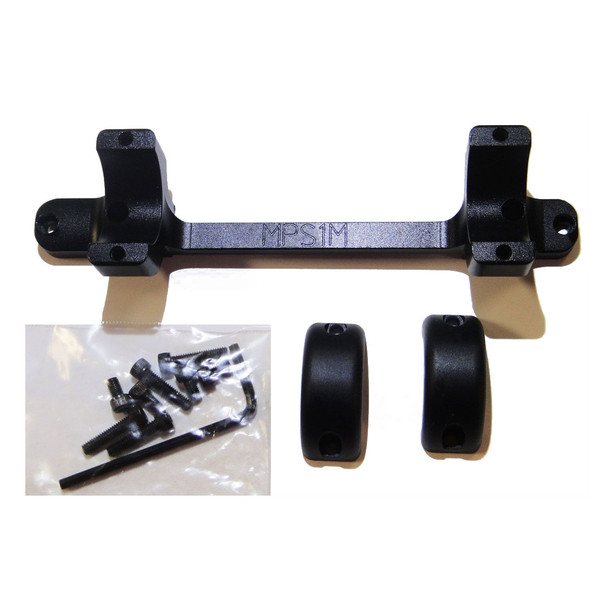 DNZ Game Reaper 1in Medium Black 1-Piece Scope Mount for Mossberg Patriot SA (MPS1M)