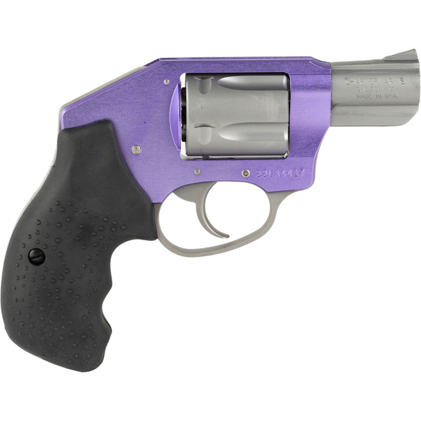 CHARTER ARMS Lavender Lady Off Duty .38 Spl 2in 5rd Lavender/Stainless Steel DA Revolver (53854)