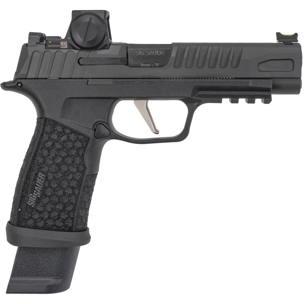 SIG SAUER P365 Fuse 9mm 4.3in 1x17rd/2x21rd Black Striker Fired Pistol With Romeo X Compact (365XF-9-BFO-RXX)