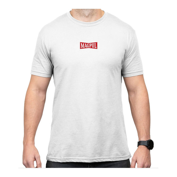 MAGPUL Hot And Fresh Cotton White Short Sleeve Shirt (MAG1270-100)