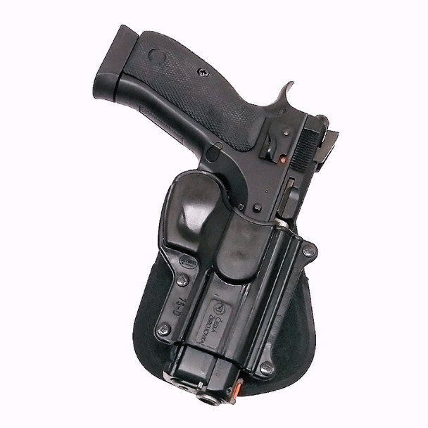 FOBUS CZ-75,75BD,85,Cadet,75D Compact Right Hand Standard Paddle Holster (75D)