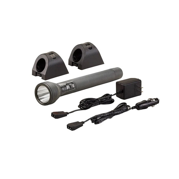 STREAMLIGHT SL-20LP 450 Lumens Flashlight with 120V/100V AC/12V DC Smart Charge - 2 Sleeves (25303)