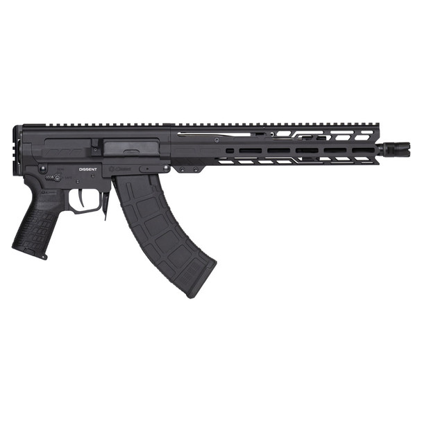 CMMG Dissent Mk47 7.62x39mm 12.5in 30rd Armor Black Long Pistol (86A8E0B-AB)