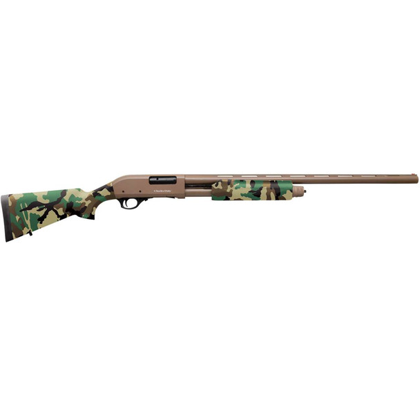 CHARLES Daly 301 Pump-Action Field Shotgun (Woodlands) 12GA/28BBL (930.033)