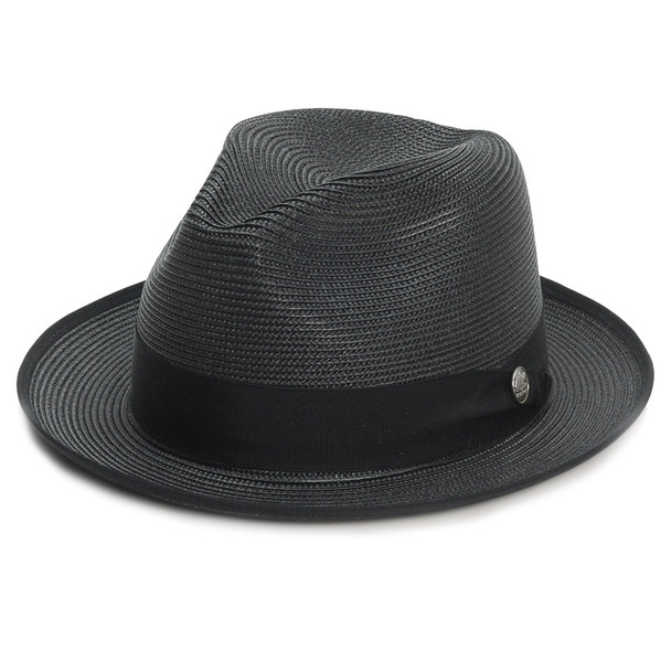 STETSON Men's Latte Milan Fedora Hat