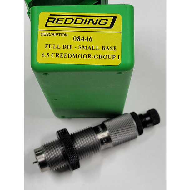 REDDING Small Base 6.5mm Creedmoor Full Length Sizing Die (8446)
