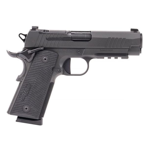 SIG SAUER 1911 X Carry 45 ACP 4.25in 2x 8rd Mags Black Pistol (1911XCA-45-BXR3)