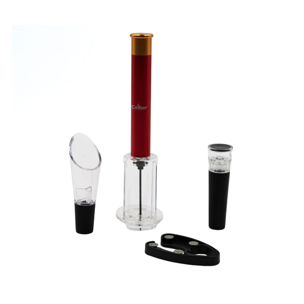 CALIBER GOURMET Shotgun Shell Pump Wine Bottle Opener (CBG-1063)