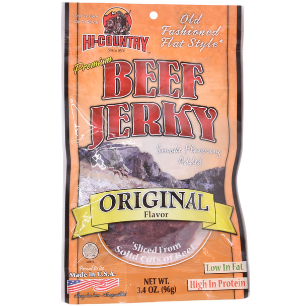 HI-COUNTRY 3.4oz Original Cowboy Cut Whole Muscle Jerky (1033)