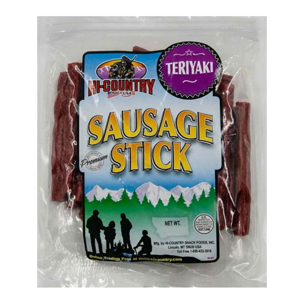 HI-COUNTRY Teriyaki 5oz 30/Cs Western Inspired Sausage Sticks (2002)