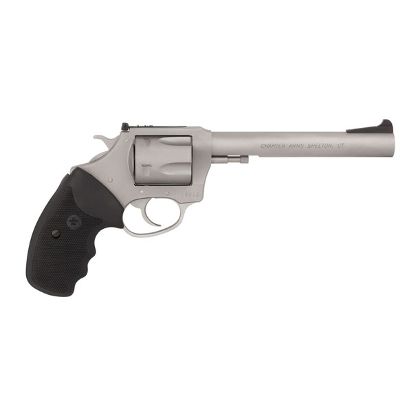 CHARTER ARMS Target Magnum .357 Mag 6in 6rd Stainless Steel Revolver (73566)