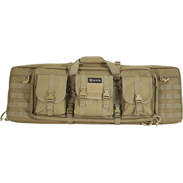 G*OUTDOORS 36in FDE Double Rifle Case (GPS-DRC36-FDE)