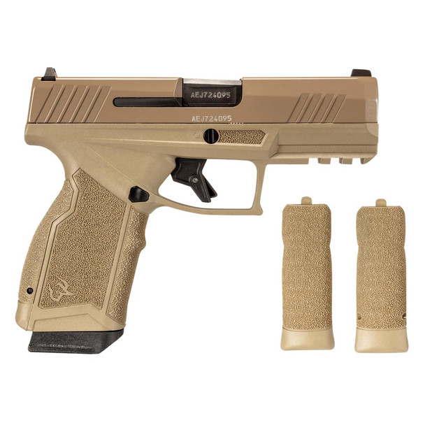 TAURUS GX4 Carry 9mm 3.7in 2x10rd FDE Single-Action Pistol (1-GX4CR94U-10U)