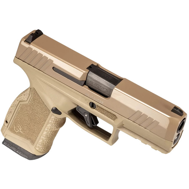 TAURUS GX4 Carry 9mm 3.7in 2x15rd FDE Single-Action Pistol (1-GX4CR94UU)