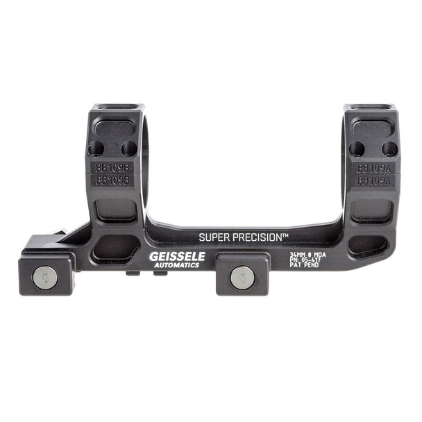 GEISSELE AUTOMATICS Super Precision 34mm Standard Black Scope Mount for AR-15/M4 (05-417B)