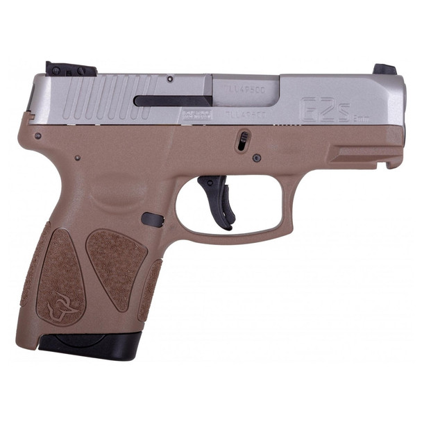 TAURUS G2S 9mm 3.25in 2x7rd Coyote Brown Single-Action Pistol (1-G2S939B)