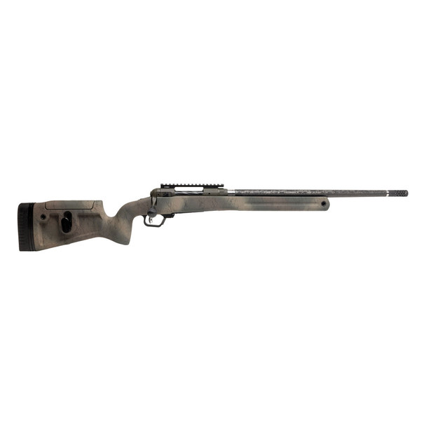 SAVAGE 110 PPR 6.5 PRC 20in 3rd Earth-Tone Camo w/ Black Web Stock Bolt-Action Rifle (58158)