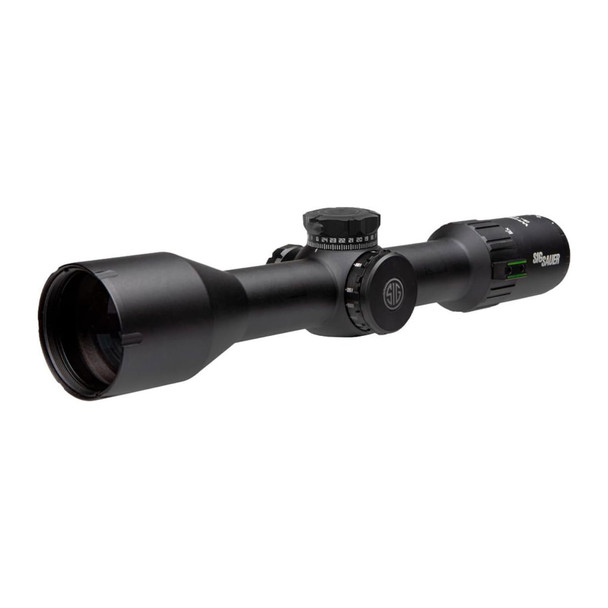 SIG SAUER WHISKEY6 3-18x44mm 30mm Quadplex Multi-Lock Zero Stop SFP Riflescope (SOW63114)