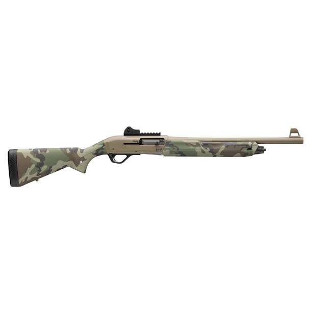 WINCHESTER REPEATING ARMS SX4 Defender 12 Gauge 18.5in 4rd Woodland FDE Semi-Auto Shotgun (511320395)