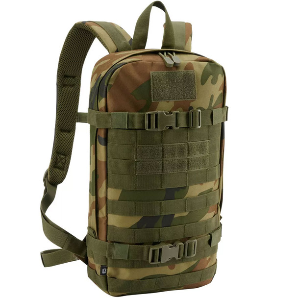 BRANDIT INDIVIDUAL WEAR Assault Woodland Daypack, Color: (8070-15010-OS)