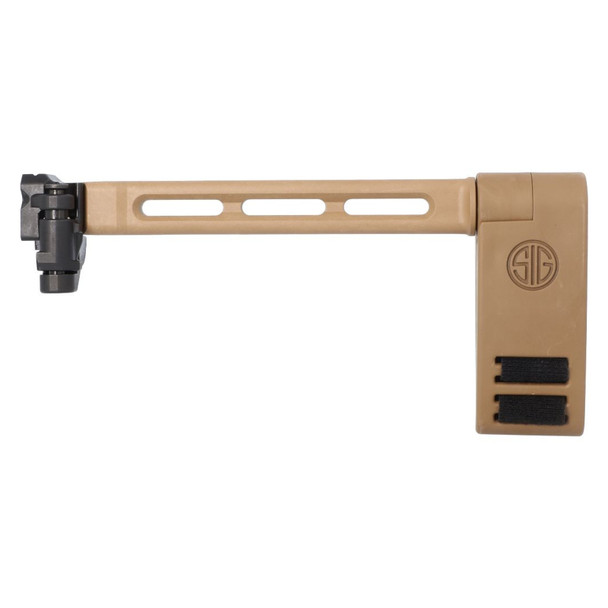 SIG SAUER MPX/MCX Fixed/Folding w/ Locking Hinge Coyote Tan Pistol Brace (8901673)