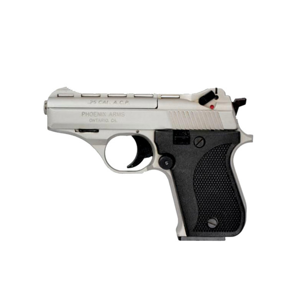 PHOENIX HP25A .25 ACP 3in 10rd Nickel Semi-Automatic Pistol (HP25ANB)