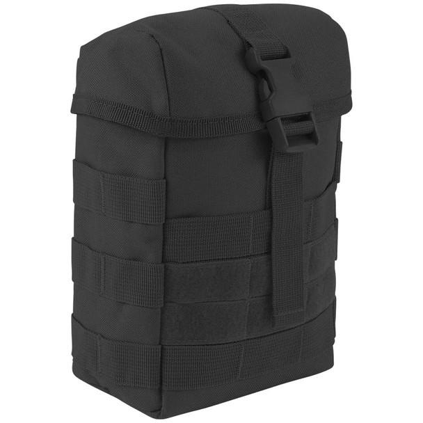 BRANDIT INDIVIDUAL WEAR Fire MOLLE Black Pouch (8047-11002-OS)