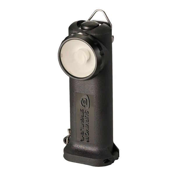 STREAMLIGHT Survivor With Charger Holder And 120V AC /12V DC Cords Black Flashlight (90523)