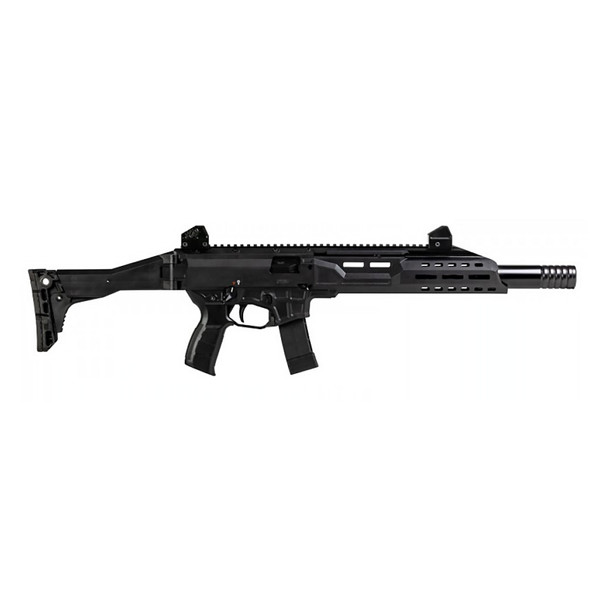 CZ Scorpion 3+ Carbine 9mm Luger 16.3in Threaded Barrel 5x 20rd Mags Semi-Auto Rifle w/ Folding Stock (91434)