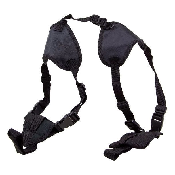 BULLDOG CASES Deluxe Shoulder Harness w/ Holster And Ammo Pouch (WSHD 31)