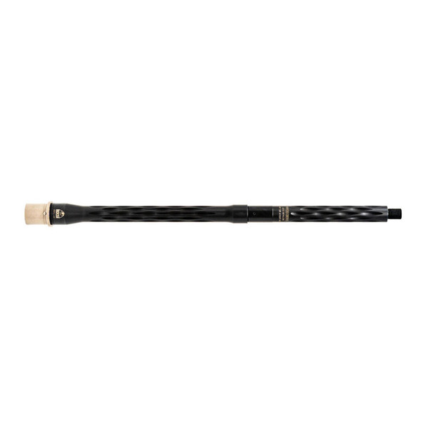 FAXON Match Series Patented 16in Flame Fluted .223 Wylde Mid-Length 416-R Stainless QPQ Nitride Barrel (15BW8M16LMQ-5R-NP3)