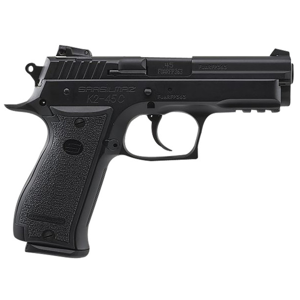 SAR USA K2 45C Compact 45 ACP 4.2in 13rd Black Single Action/Double Action Pistol (K245CBL)