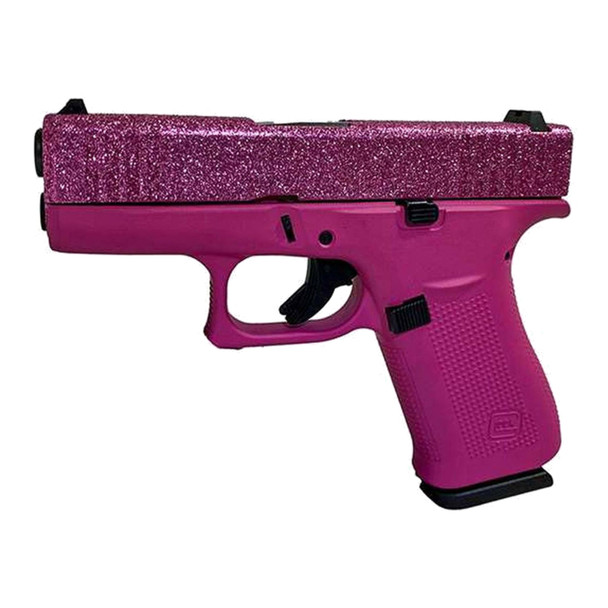 GLOCK 43X 9mm 3.41in 10rd Glitter Gunz Crush Pistol (PX4350201CRGG)