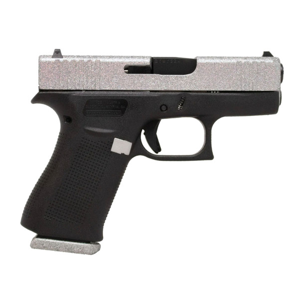 GLOCK 43X 9mm 3.41in 10rd Glitter Gunz Diamond Pistol (PX4350201DIAGG)
