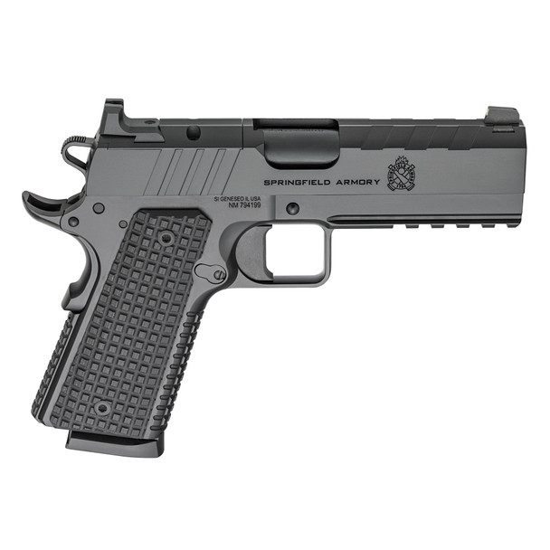 SPRINGFIELD ARMORY 1911 Emissary AOS .45 ACP 4.25in 2x 8rd Mags Black Pistol (PX9228LAOS)