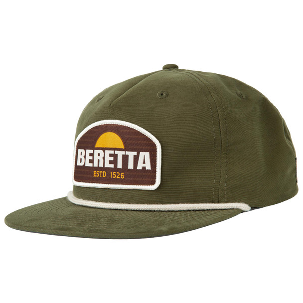 BERETTA Sunset Rope Dark Green Trucker Hat (BC055T1186072V)