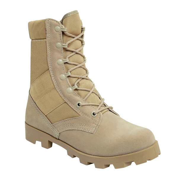 ROTHCO Men's 8in Desert Tan Speedlace Jungle Boots (5057)