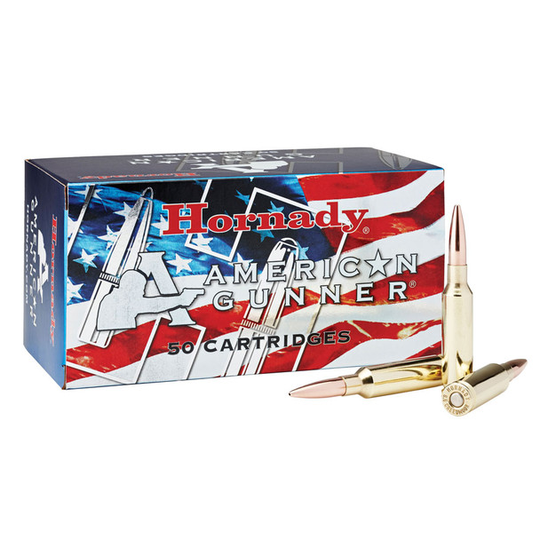 HORNADY American Gunner 6.5 Creedmore 140Gr BTHP Match 50Rd Box Ammo (81482)