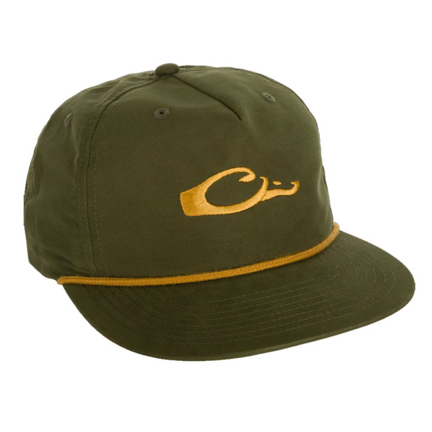 DRAKE Logo Rope Loden/Gold Cap (DH1721-LDG)