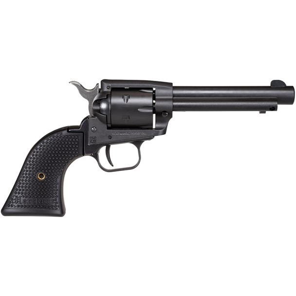HERITAGE MANUFACTURING Rough Rider Steel .22LR 4.75in 6rd Satin Black Revolver (SRR22BS4PG)