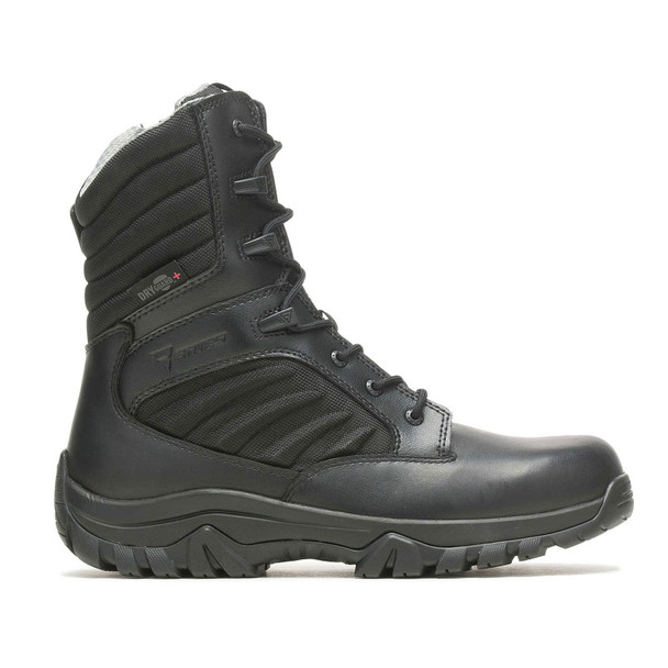 BATES Men's GX X2 Black Tall Side Zip DRYGuard+ Boots (E03882)