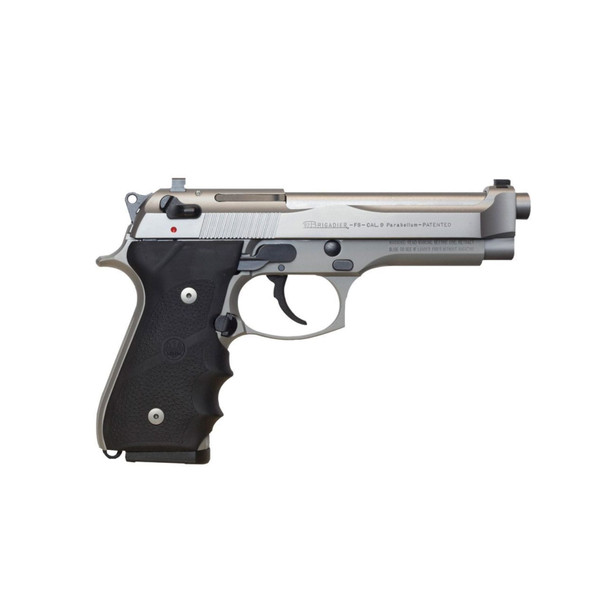 BERETTA 92FS Brigadier Inox 9mm 4.9in 10rd Semi-Automatic Pistol (J92F560)