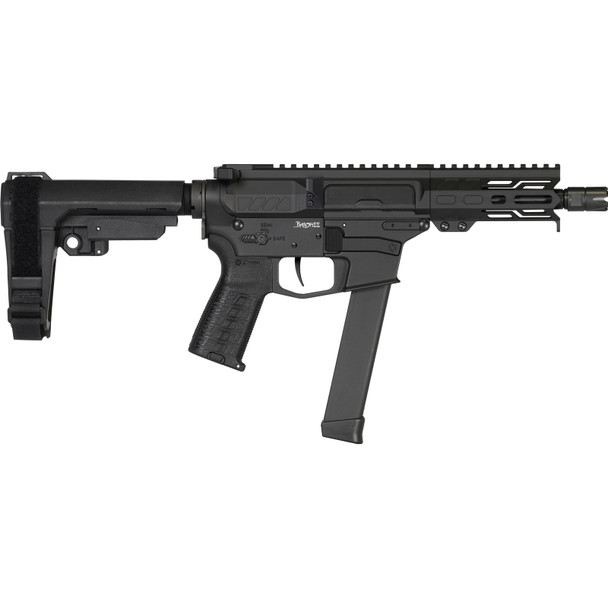 CMMG Banshee MkGs 9mm 5in 33rd Armor Black Pistol w/ Ripbrace (99A890F-AB)