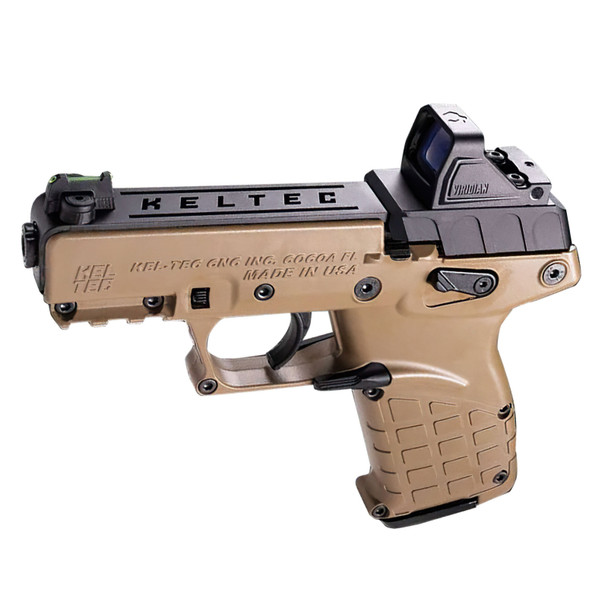 KEL-TEC P17 22 LR 3.8in 16rd Semi-Auto Pistol w/ Optic & Holster (P17BTANOPTIC)