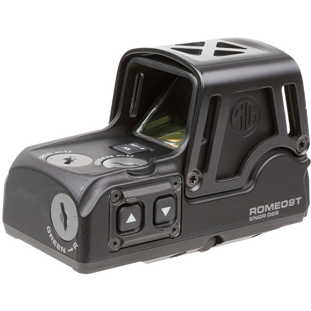 SIG SAUER Romeo9T 1x38mm Mil-Spec Dual Rifle Black Red Dot Sight (SOR91001)
