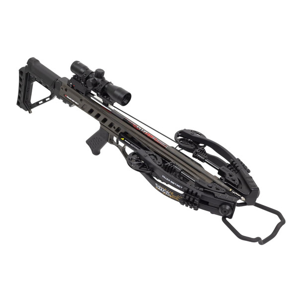 KILLER INSTINCT Vital-X 405FPS Crossbow w/ Dead Silent Crank (5030C)