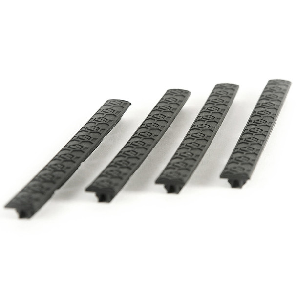 HEXMAG M-LOK 4-Pack Black Rail Cover (HX-MLC-4PK-BLK)